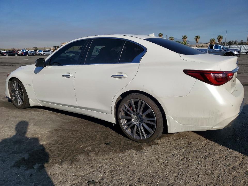 2018 Infiniti Q50 VIN JN1FV7AP8JM461668 COPART salvage auction — UNDERCARRIAGE, Ca - Salvage Certificate, sold $8,100 on 2026-07-02 (photo 2)