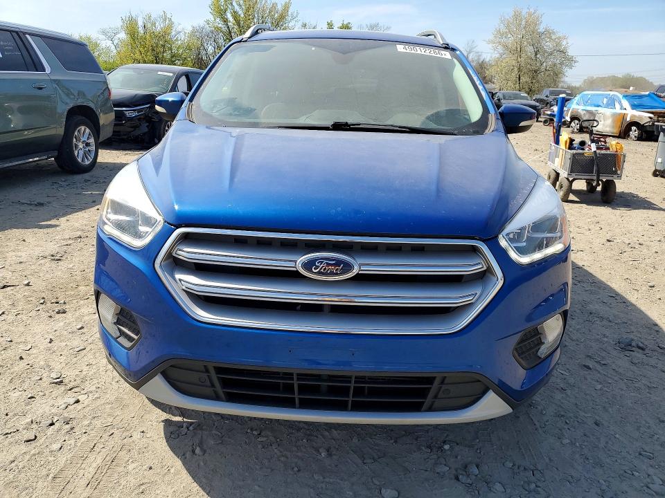 2018 Ford Escape VIN 1FMCU9J9XJUB87613 COPART salvage auction — REAR END, Md - Cert Of Salvage > 75% Damage, sold $1,700 on 2026-07-02 (photo 5)