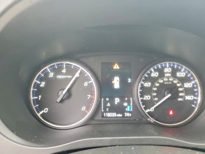 2020 Mitsubishi Outlander VIN JA4AD2A31LZ047853 COPART salvage auction — FRONT END, Tx - Certificate Of Title (P), sold $4,450 on 2026-07-21 (photo 9)