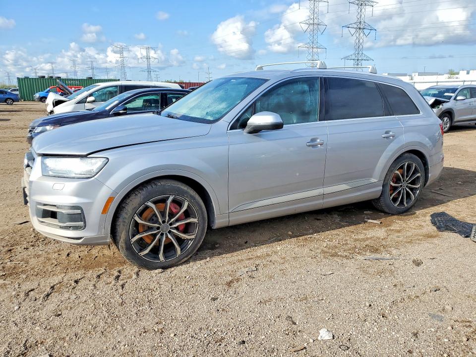 2017 Audi Q7 VIN WA1LAAF7XHD021182 COPART salvage auction — WATER/FLOOD, Il - Salvage Cert-Flood, sold $3,800 on 2026-07-16 (photo 1)