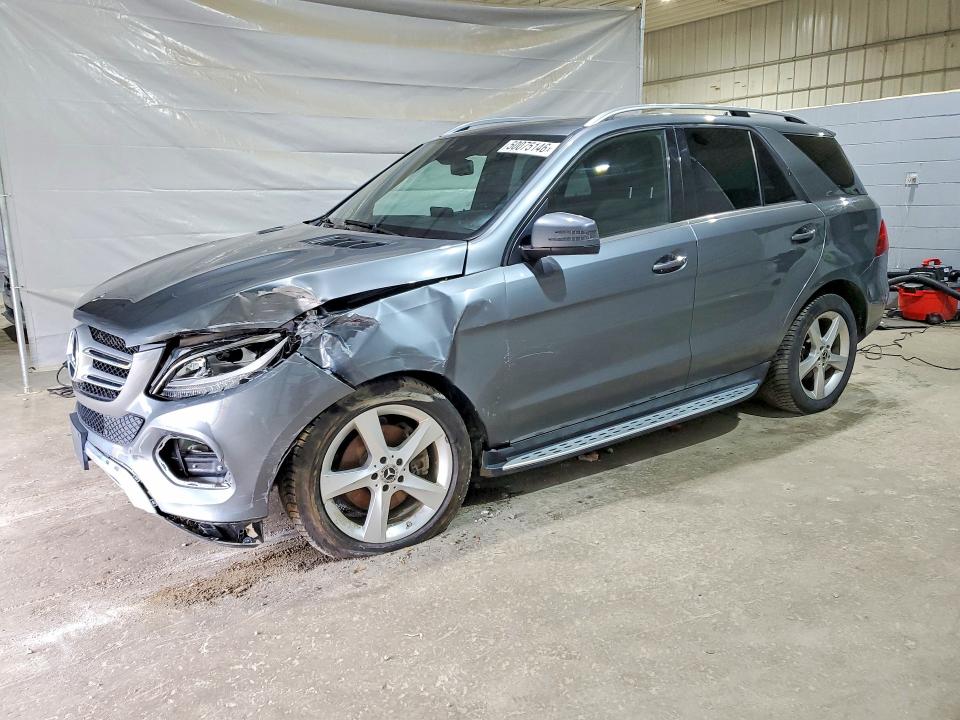 2017 Mercedes-benz Gle VIN 4JGDA5HB4HA949375 COPART salvage auction — FRONT END, Nh - Cert Of Title-Salvage, sold $6,000 on 2026-07-09 (photo 1)