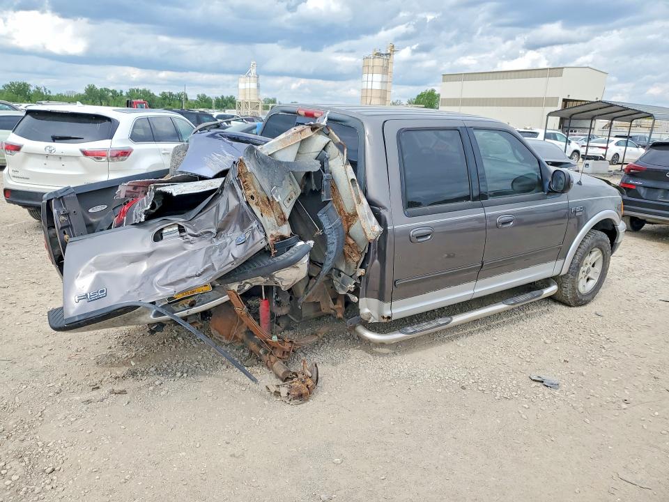 2002 Ford F-150 lightning VIN 1FTRW08L62KB57110 COPART salvage auction — REAR END, Ks - Cert Of Title-Salvage, sold $600 on 2026-07-02 (photo 3)