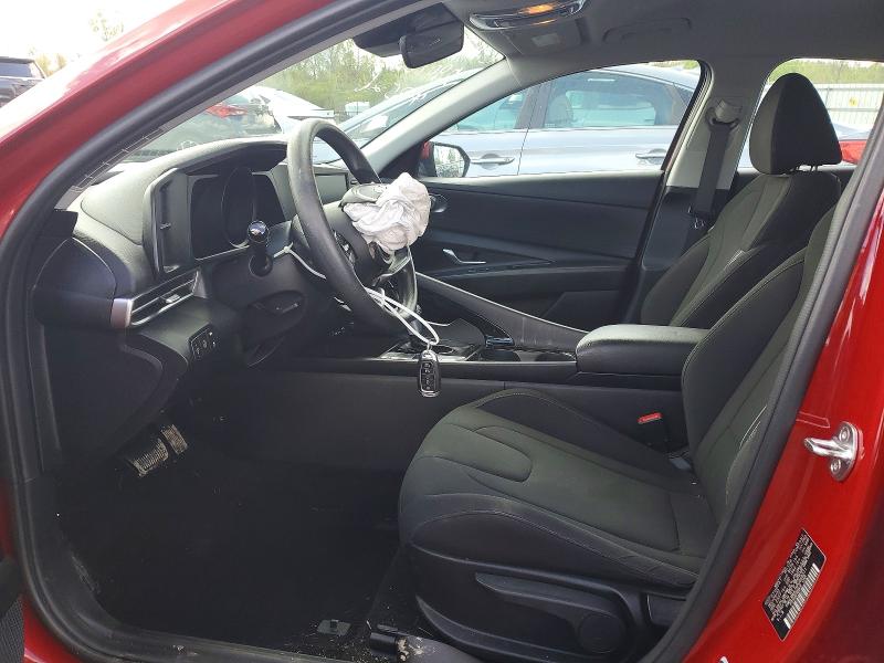 2023 Hyundai Elantra VIN KMHLM4AJXPU058311 COPART salvage auction — FRONT END, Oh - Cert Of Title-Salvage, sold $3,700 on 2026-07-02 (photo 7)