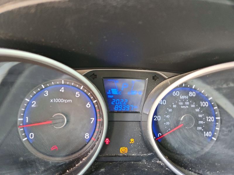 2012 Hyundai VIN KM8JU3AC0CU387824 COPART salvage auction — FRONT END, Ky - Cert Of Title-Salvage, sold $125 on 2026-07-30 (photo 9)