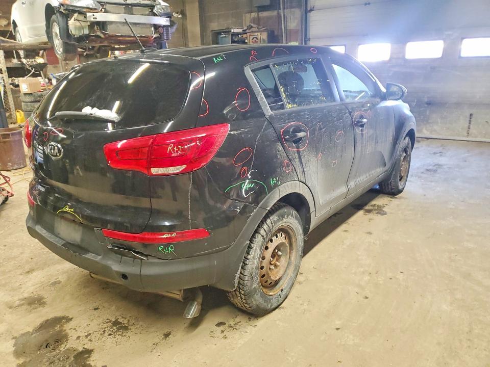 2015 Kia Sportage VIN KNDPB3AC6F7695247 COPART salvage auction — FRONT END, ON - PERMIT NO BRAND - UNFIT, sold $125 on 2026-07-28 (photo 3)