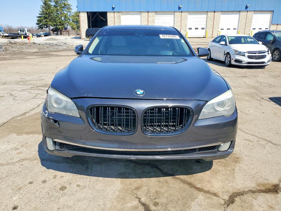2011 BMW 7er VIN WBAKC6C5XBC395118 COPART salvage auction — FRONT END, Mi - Certificate Of Title, sold $550 on 2026-07-24 (photo 5)