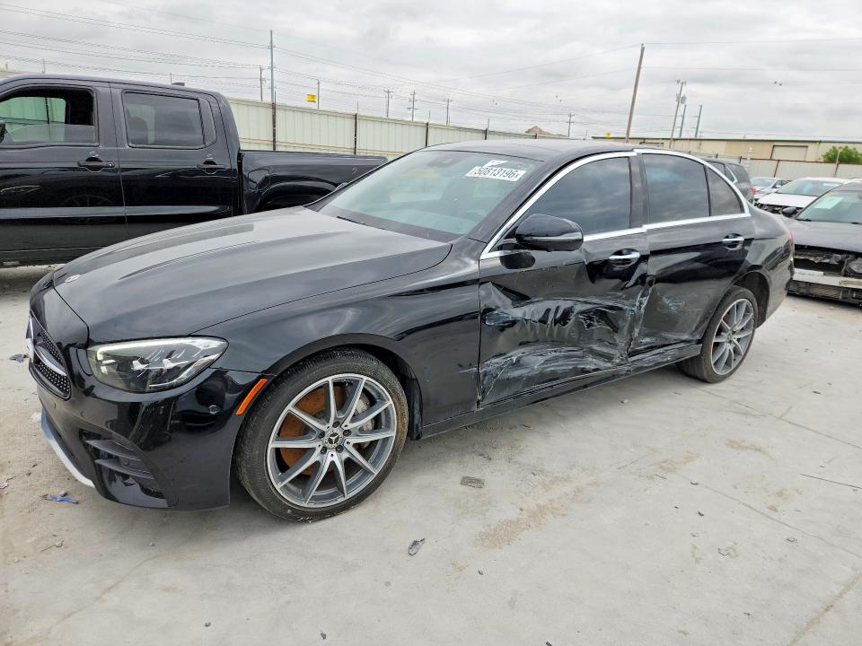 2021 Mercedes-benz E-klasse VIN W1KZF8DB0MA999841 COPART salvage auction — SIDE, TX - SALVAGE VEHICLE TITLE, sold $19,300 on 2026-07-10 (photo 1)