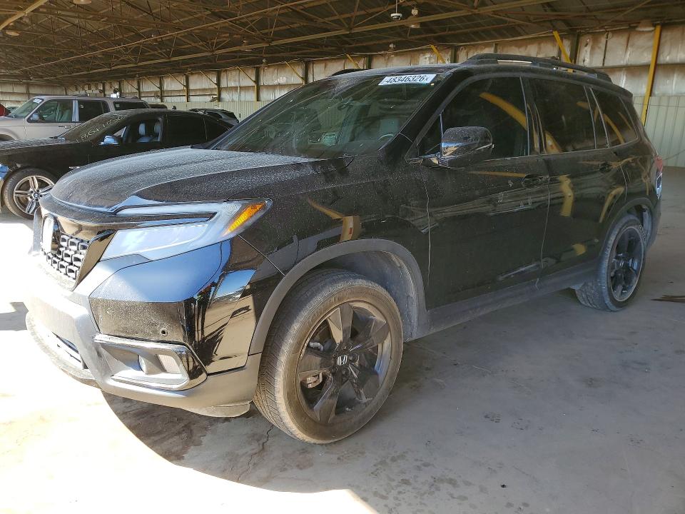 2021 Honda Passport VIN 5FNYF8H0XMB028044 COPART salvage auction — SIDE, AZ - CERT OF TITLE - SALVAGE, sold $7,400 on 2026-07-20 (photo 1)