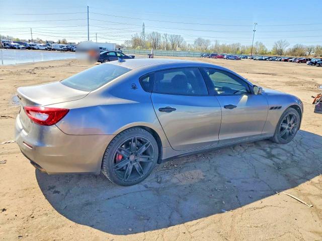 2017 Maserati Quattroporte VIN ZAM56RRA1H1237165 COPART salvage auction — REAR END, Mi - Certificate Of Title, sold $8,200 on 2026-07-07 (photo 3)