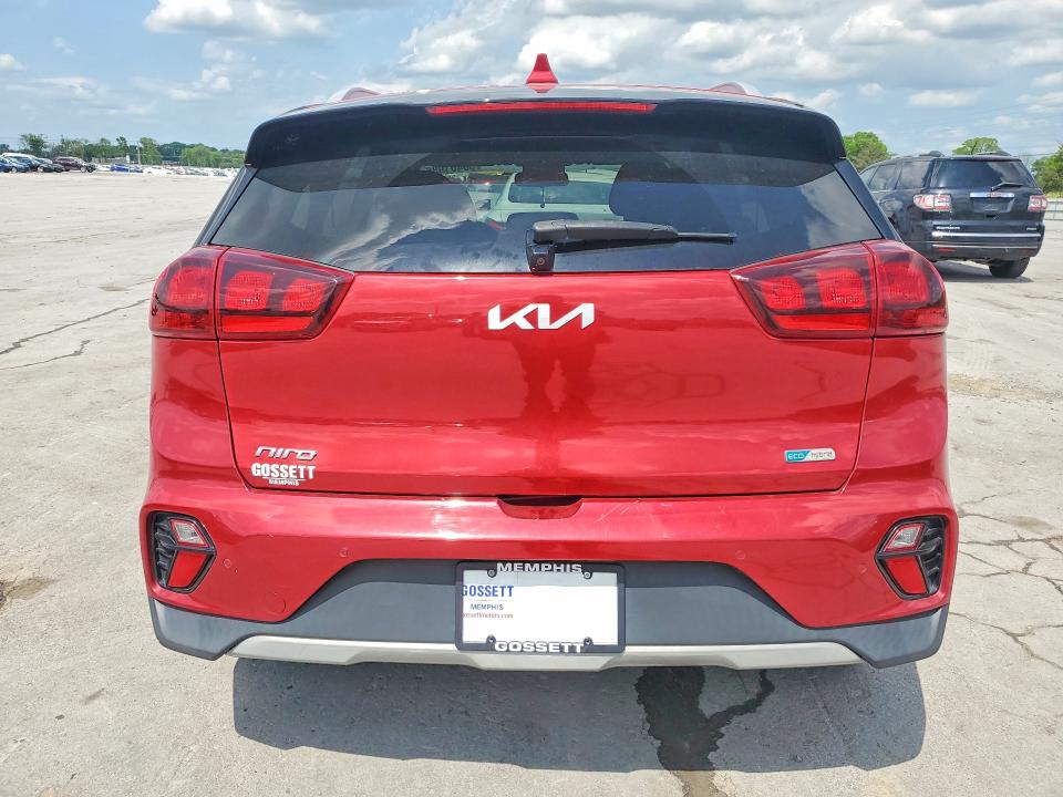 2022 Kia Niro VIN KNDCB3LC4N5547331 COPART salvage auction — FRONT END, Tn - Salvage Certificate, sold $6,600 on 2026-07-27 (photo 6)
