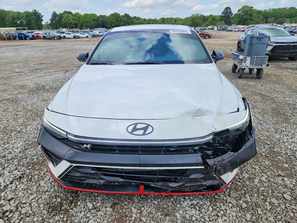 2025 Hyundai VIN KMHLW4DK4SU031337 COPART salvage auction — FRONT END, Id - Salvage Certificate Of Title, sold $9,800 on 2026-07-13 (photo 5)