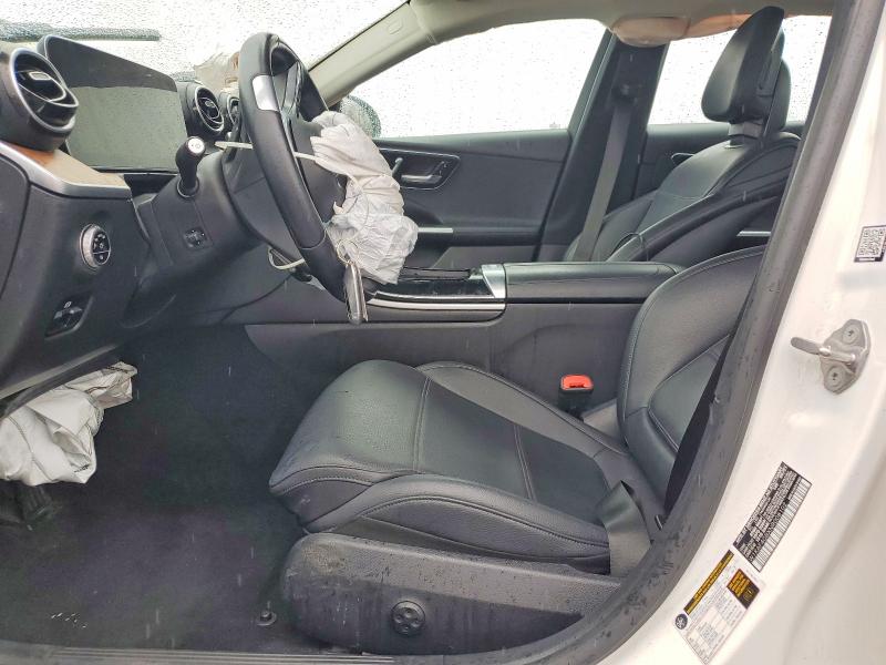 2022 Mercedes-benz C-klasse VIN W1KAF4GBXNR008102 COPART salvage auction — FRONT END, Salvage Title, sold $8,100 on 2026-07-15 (photo 7)