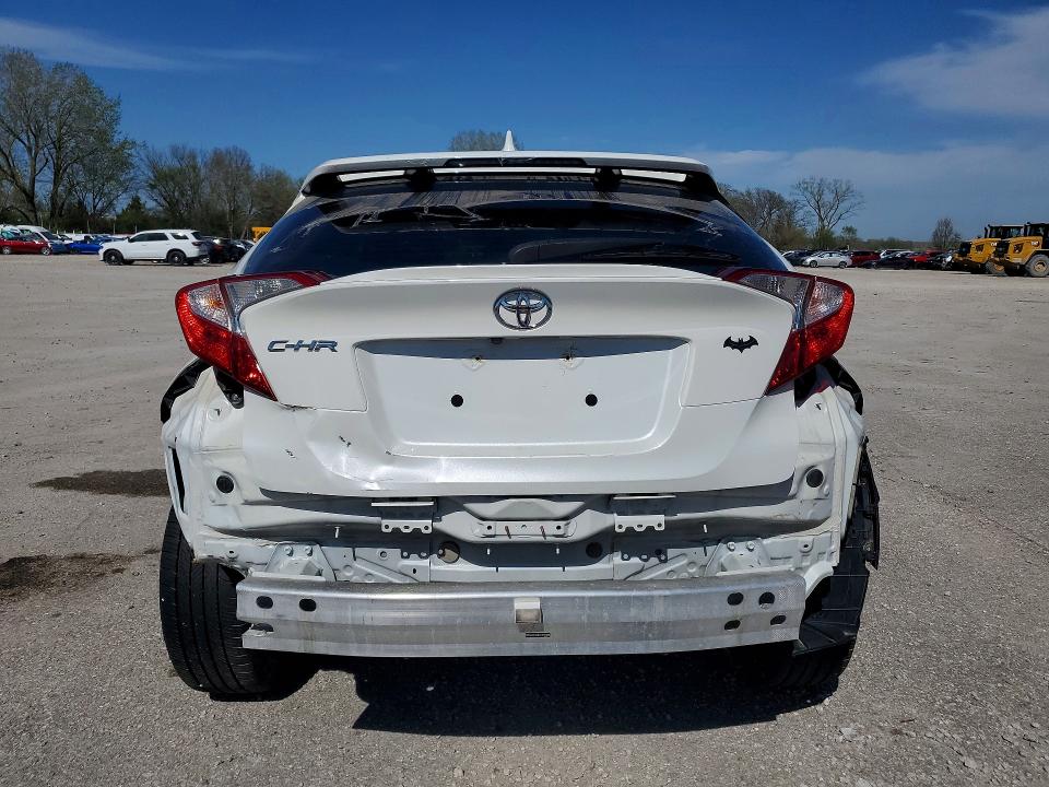 2018 Toyota C-hr VIN NMTKHMBX7JR050880 COPART salvage auction — REAR END, Ia - Cert Of Title-Salvage Title, sold $4,600 on 2026-07-31 (photo 6)