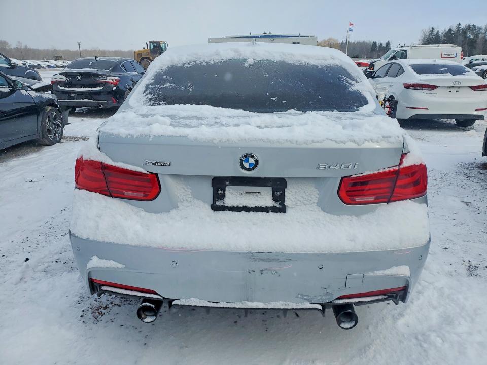 2016 BMW 3er VIN WBA8B7C56GK702896 COPART salvage auction — FRONT END, Salvage Title, sold $8,500 on 2026-07-14 (photo 6)