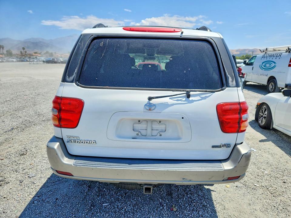 2003 Toyota Sequoia VIN 5TDZT34A63S147606 COPART salvage auction — SIDE, Ca - Salvage Certificate, sold $875 on 2026-07-08 (photo 6)