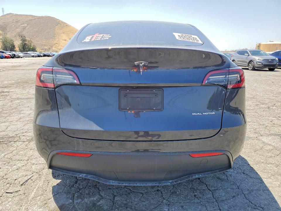 2024 Tesla Model y VIN 7SAYGDEE2RF089727 COPART salvage auction — FRONT END, Ca - Salvage Certificate, sold $9,900 on 2026-07-02 (photo 6)