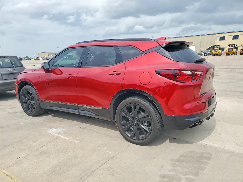 2021 Chevrolet Blazer VIN 3GNKBKRS7MS576273 COPART salvage auction — FRONT END, Tx - Salvage Vehicle Title, sold $9,000 on 2026-07-02 (photo 2)