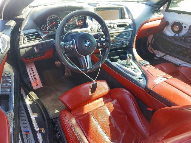 2015 BMW M6 VIN WBSLZ9C57FD651473 COPART salvage auction — FRONT END, Va - Cert Of Title - Salvage, sold $9,300 on 2026-07-18 (photo 8)