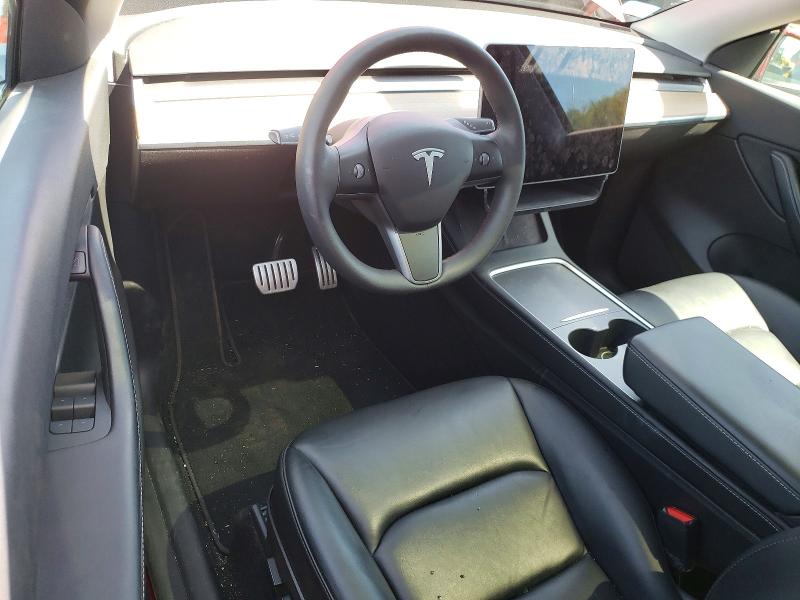 2022 Tesla Model y VIN 7SAYGDEF0NF309773 COPART salvage auction — REAR END, Salvage Title, sold $7,000 on 2026-07-14 (photo 8)