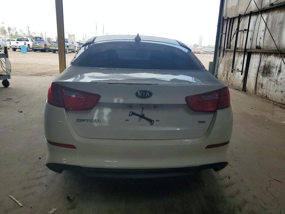 2015 Kia Optima VIN 5XXGM4A73FG444776 COPART salvage auction — FRONT END, Az - Certificate Of Title, sold $300 on 2026-07-08 (photo 6)