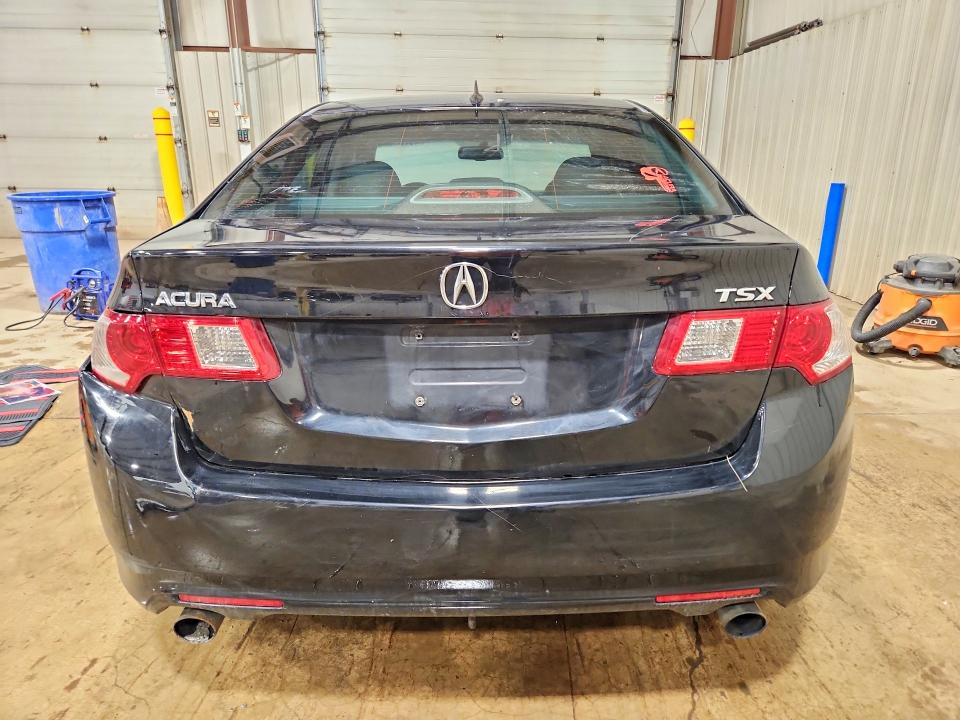 2010 Acura Tsx VIN JH4CU2F62AC029149 COPART salvage auction — VANDALISM, Pa - Certificate Of Salvage, sold $425 on 2026-07-07 (photo 6)