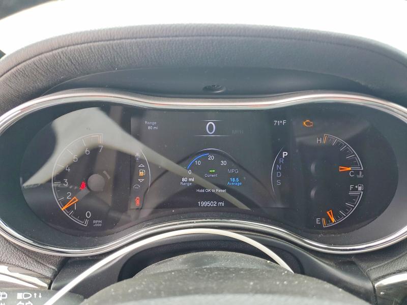 2015 Jeep Cherokee VIN 1C4RJFCG5FC158227 COPART salvage auction — HAIL, Ks - Cert Of Title-Salvage, sold $3,600 on 2026-07-02 (photo 9)