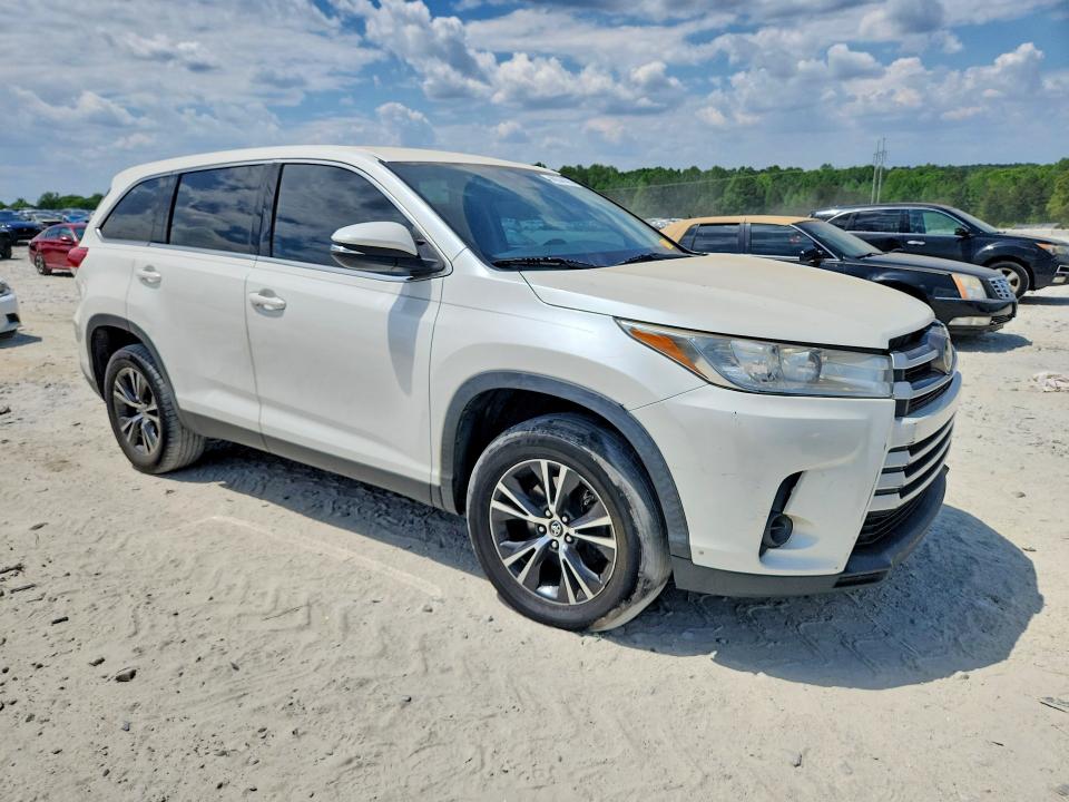 2019 Toyota Highlander VIN 5TDZZRFH0KS359167 COPART salvage auction — FRONT END, Ga - Certificate Of Title, sold $10,500 on 2026-07-15 (photo 4)