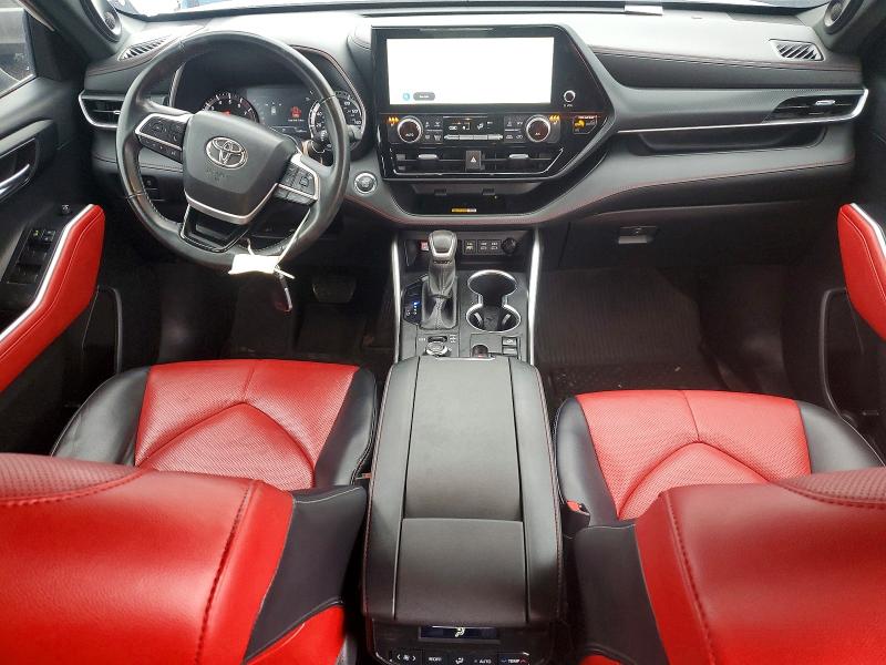 2023 Toyota Highlander VIN 5TDKDRBH4PS019260 COPART salvage auction — MINOR DENT/SCRATCHES, Nj - Cert Of Title-Salvage, sold $28,500 on 2026-07-07 (photo 8)