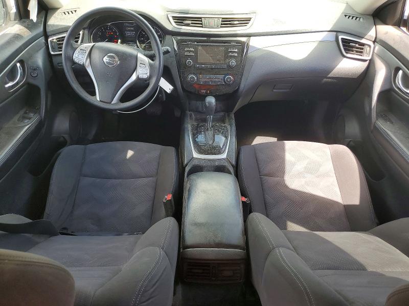 2016 Nissan Rogue VIN KNMAT2MT5GP615401 COPART salvage auction — FRONT END, Tx - Salvage Vehicle Title, sold $1,900 on 2026-07-31 (photo 8)