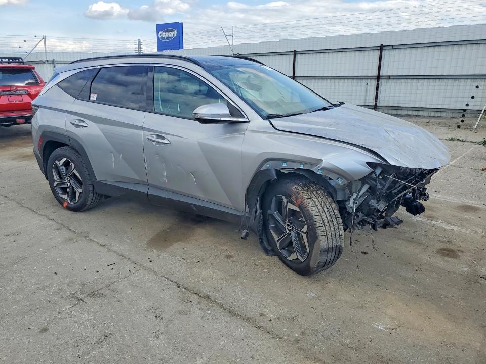 2024 Hyundai Tucson VIN KM8JECD13RU197998 COPART salvage auction — FRONT END, Salvage Title, sold $5,400 on 2026-07-10 (photo 4)