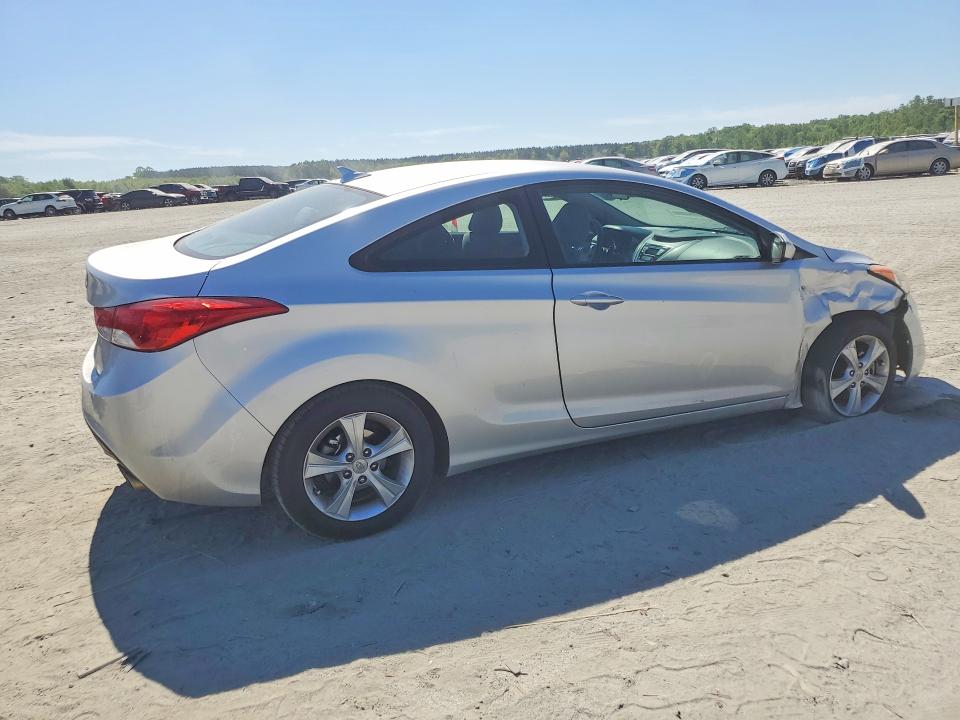 2013 Hyundai Elantra VIN KMHDH6AE4DU018714 COPART salvage auction — FRONT END, Sc - Cert Of Title-Salvage, sold $1,350 on 2026-07-06 (photo 3)