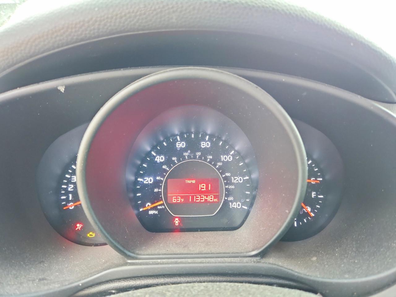 2018 Kia Soul VIN KNDJN2A24J7560016 COPART salvage auction — Front End, TX - SALVAGE VEHICLE TITLE, sold $900 on 2026-07-02 (photo 9)