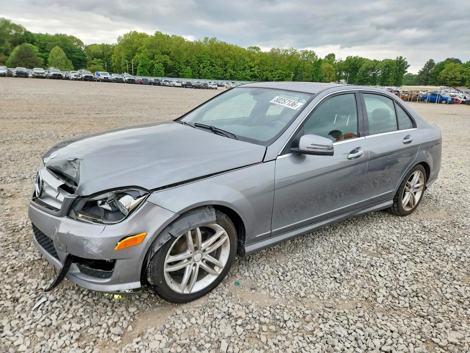 2014 Mercedes-benz C-klasse VIN WDDGF4HB1EA962681 COPART salvage auction — FRONT END, Ar - Cert Of Title-Salvage, sold $1,100 on 2026-07-08 (photo 1)