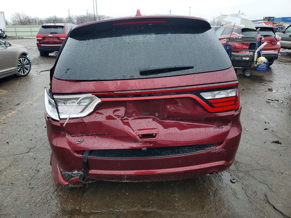 2022 Dodge Durango VIN 1C4RDJDG1NC160726 COPART salvage auction — REAR END, Oh - Cert Of Title-Salvage, sold $7,600 on 2026-07-24 (photo 6)