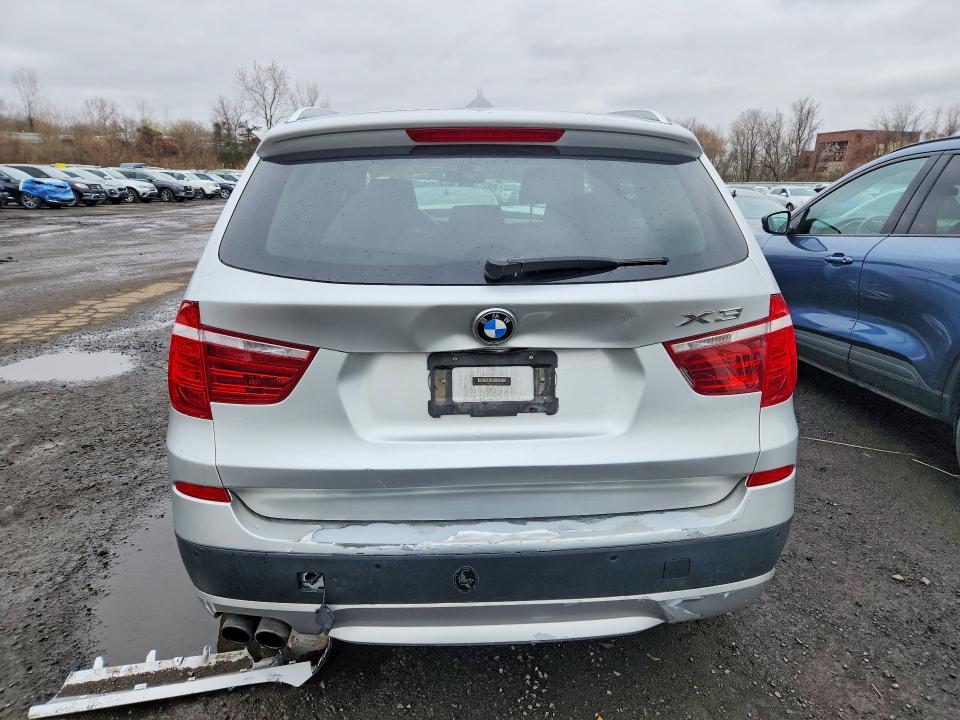 2013 BMW X3 VIN 5UXWX9C58D0D02211 COPART salvage auction — FRONT END, CT, sold $475 on 2026-07-17 (photo 6)