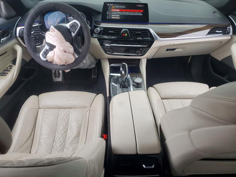 2019 BMW 5er VIN WBAJE7C56KWW34979 COPART salvage auction — FRONT END, Id - Salvage Certificate Of Title, sold $13,100 on 2026-07-08 (photo 8)