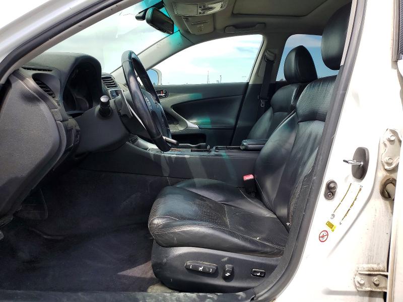 2007 Lexus Is 350 VIN JTHBE262172010256 COPART salvage auction — FRONT END, CA - SALVAGE CERTIFICATE, sold $550 on 2026-07-28 (photo 7)