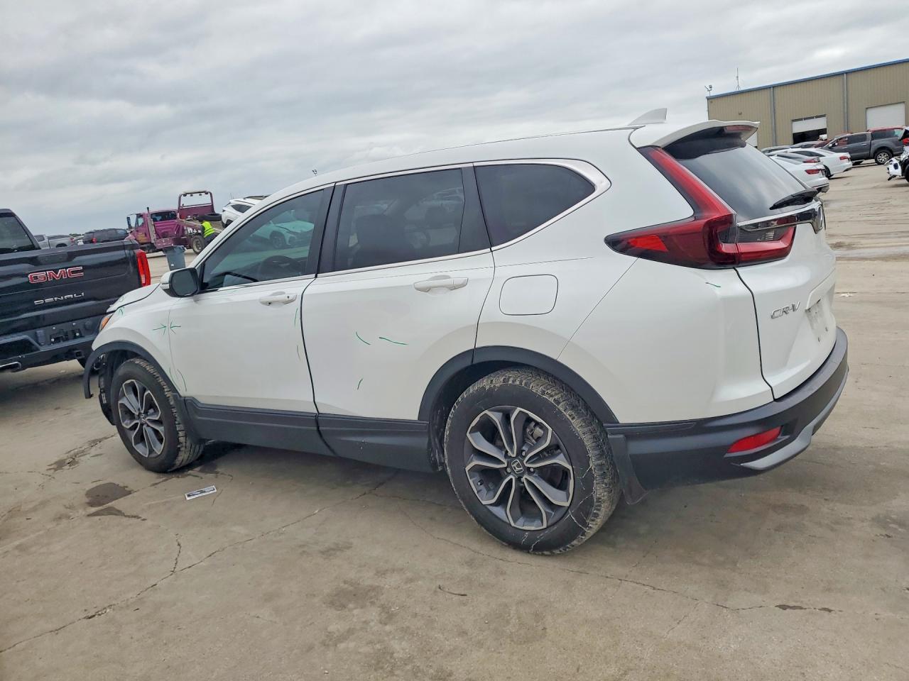 2022 Honda CR-V VIN 5J6RW1H55NA022602 COPART salvage auction — Front End, TX - SALVAGE VEHICLE TITLE, sold $11,500 on 2026-06-25 (photo 2)