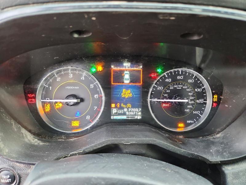2021 Subaru Xv VIN JF2GTHSCXMH256828 COPART salvage auction — FRONT END, Tx - Cert Of Title-Rebuilt Salvage, sold $2,950 on 2026-07-09 (photo 9)