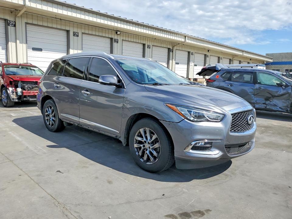 2020 Infiniti Qx60 VIN 5N1DL0MN7LC536019 COPART salvage auction — SIDE, Ky - Red Rebuilt Salvage Flood, sold $2,600 on 2026-07-02 (photo 4)