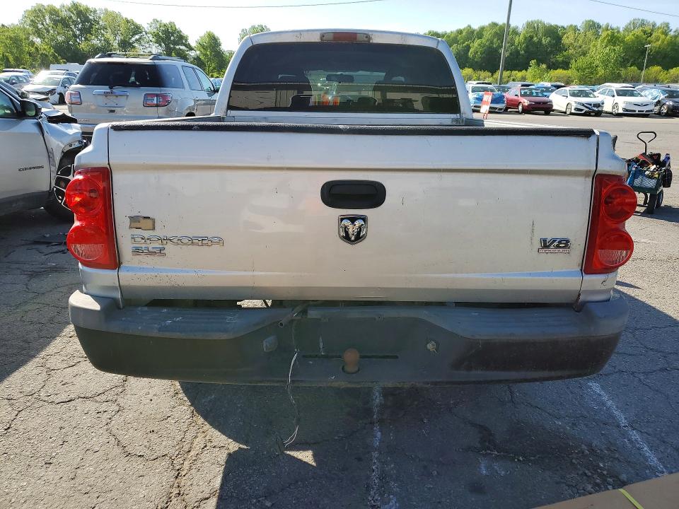 2006 Dodge Dakota VIN 1D7HE48N06S616876 COPART salvage auction — MINOR DENT/SCRATCHES, Ky - Cert Of Title-Salvage, sold $700 on 2026-07-09 (photo 6)