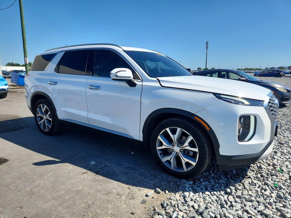 2020 Hyundai Palisade VIN KM8R4DHE3LU052833 COPART salvage auction — FRONT END, Fl - Certificate Of Destruction, sold $5,900 on 2026-07-20 (photo 4)