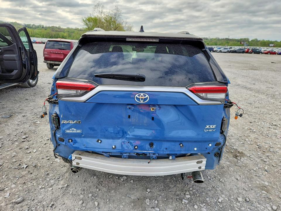 2025 Toyota Rav 4 VIN JTME6RFV3SJ077440 COPART salvage auction — REAR END, Il - Salvage Certificate, sold $18,600 on 2026-07-27 (photo 6)