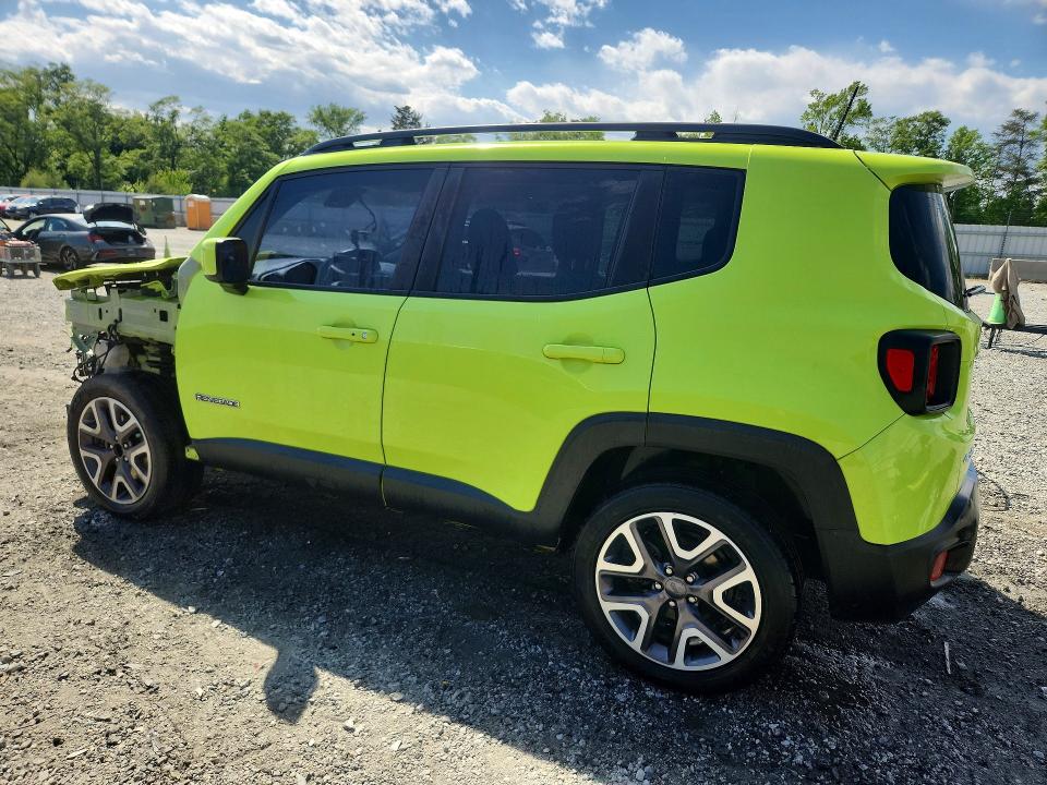 2018 Jeep VIN ZACCJBBB7JPG76123 COPART salvage auction — FRONT END, Sc - Cert Of Title-Salvage, sold $475 on 2026-07-27 (photo 2)