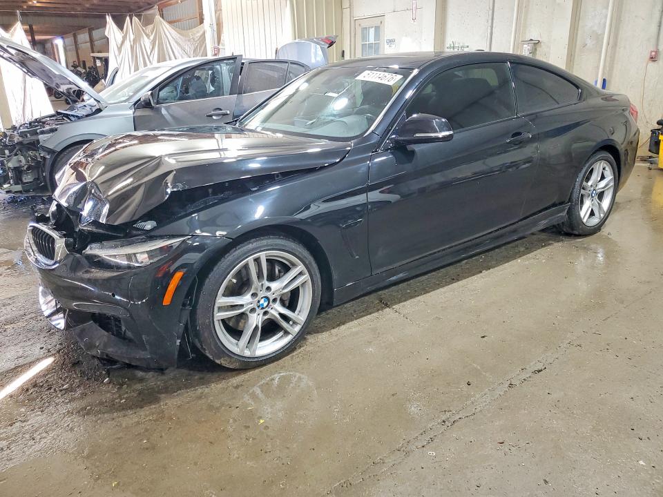 2018 BMW 4er VIN WBA4W3C54JAF91373 COPART salvage auction — FRONT END, Tn - Salvage Certificate, sold $225 on 2026-07-30 (photo 1)