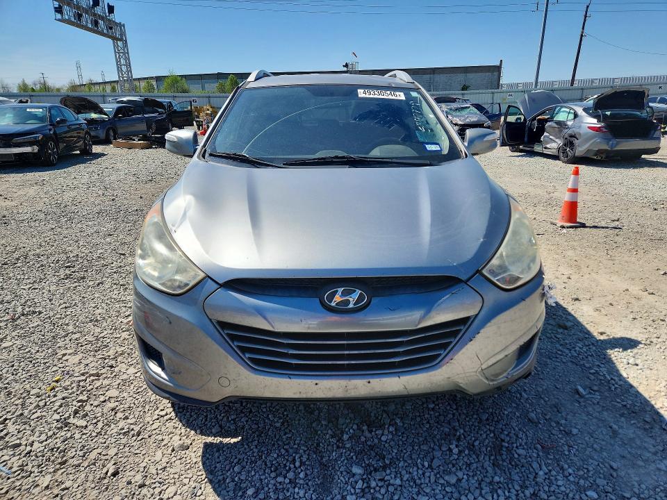 2012 Hyundai Tucson VIN KM8JU3AC2CU496950 COPART salvage auction — FRONT END, TX - CERTIFICATE OF TITLE, sold $1,050 on 2026-07-02 (photo 5)