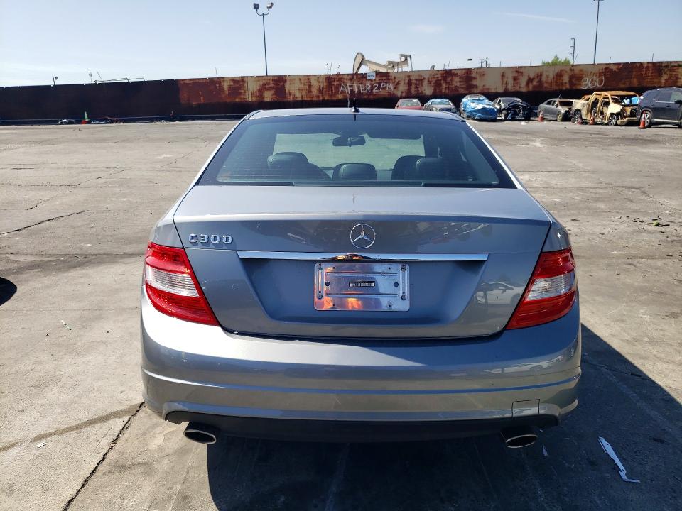 2009 Mercedes-benz C-klasse VIN WDDGF54X69R074992 COPART salvage auction — FRONT END, Ca - Salvage Certificate, sold $1,850 on 2026-08-07 (photo 6)