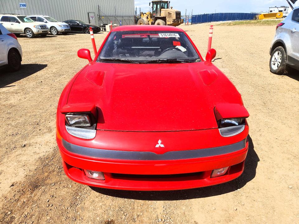 1991 Mitsubishi 3000 gt VIN JA3XE74C8MY019396 COPART salvage auction — FRONT END, AB - BOS - SALVAGE, sold $6,900 on 2026-07-14 (photo 5)