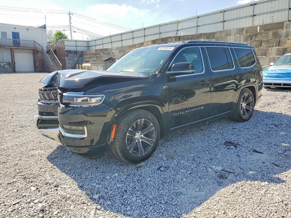 2022 Jeep Grand wagoneer VIN 1C4SJVEJ3NS107379 — COPART salvage auction photo