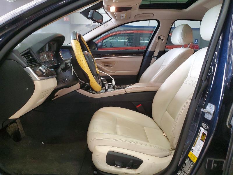 2014 BMW 5 series VIN WBA5A7C53ED619370 COPART salvage auction — REAR END, Va - Certificate Of Title, sold $4,500 on 2026-07-31 (photo 7)
